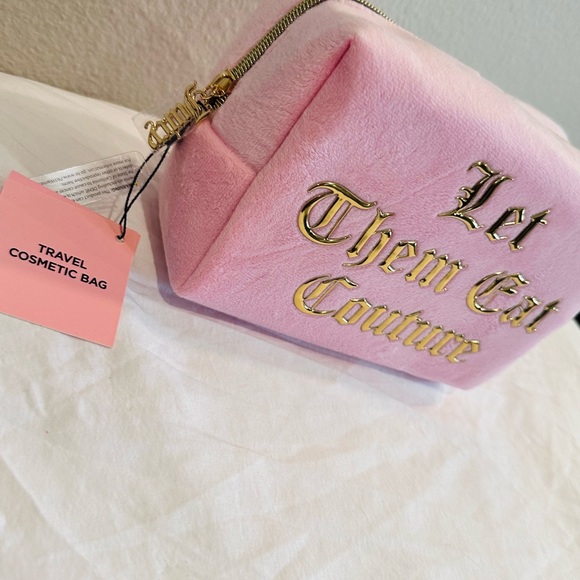 Juicy Couture Pink Cosmetic Bag